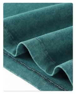 Nouvelle Collection 2026 – T-shirt Oversize en Coton Lavé 275g pour Homme, Manches Courtes, Style Couple, Idéal Été - Product Image 5