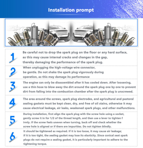 หัวเทียน TT ทองคำขาวของแท้ PT16TT 4511 267700-7200อะไหล่รถยนต์ MAZDA Ford - Product Image 6