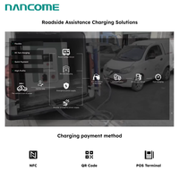Chargeur de véhicule électrique portable NANCOME avec batterie de 100 kWh pour une assistance routière efficace, une recharge d'urgence et des opérations de sauvetage