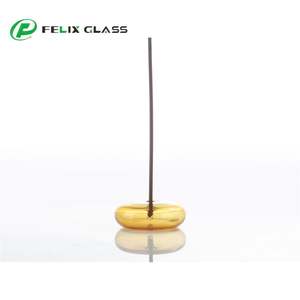 Porta Incienso de Vidrio Borosilicato 3.3 de Alta Calidad, Resistente al Calor, Muestra Gratis de Fábrica China OEM, para Decoración del Hogar - Product Image 2