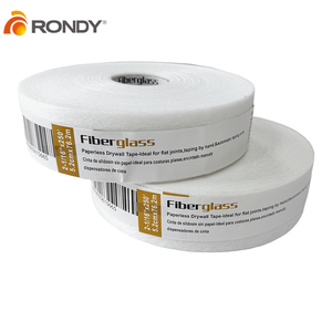 Ruban adhésif multifonction en <span class=keywords><strong>fibre</strong></span> <span class=keywords><strong>de</strong></span> <span class=keywords><strong>verre</strong></span> pour renforcement des joints <span class=keywords><strong>de</strong></span> plâtre et réparation des fissures murales - Product Image 2
