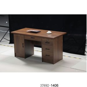 Escritorio de Oficina Moderno con Gabinete de Almacenamiento de Madera, Diseño Contemporáneo para Oficina en Casa, Independiente 37692-1207 - Product Image 1