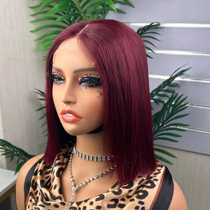 Virgin Hari <b>Bob</b> 4 by 4 Closure <b>Wig</b> Color Guarantee Hair - Product Image 3