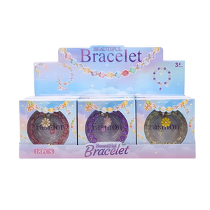 Hermosa pulsera de joyería para niños, juego de 18 piezas de cuentas de moda para niñas mayores de 3 años - Product Image 2