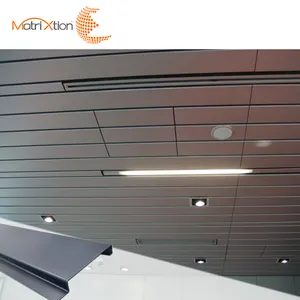 Matrixtion Akoestische Panelen Decor Gereflecteerd G-Plank Board Prijs Aluminium Strip Plafond