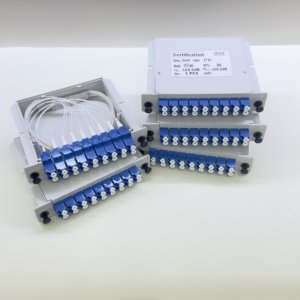 ตัวแยกไฟเบอร์ออปติกแบบ Passive ชนิด ABS Insertion Type 1*16 LC UPC สำหรับโครงการ FTTH ขายส่ง - Product Image 3