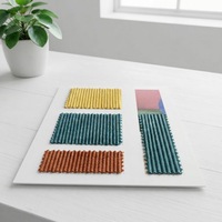 Tissu en velours côtelé rayé 8 Wales 100% polyester imperméable collé pour la décoration intérieure et l'ameublement de jouets pour canapé, meubles et textiles de maison