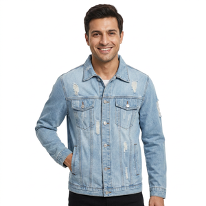 Brand New Winter Warm Solid Color <b>Men</b> <b>Denim</b> <b>Jacket</b> for Adults 2026 Latest Design <b>Men</b> <b>Denim</b> <b>Jacket</b> In Bulk Quantity - Product Image 1