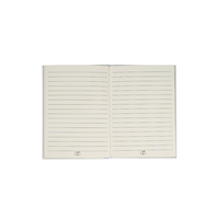 Couverture en papier spécial blanc à couverture rigide avec impression personnalisée et pages intérieures lignées un journal de commémoration des vœux d'amour de couple