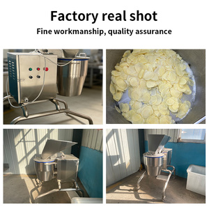 Machine à Trancher les Pommes de Terre Entièrement Automatique Haute Efficacité Acier Inoxydable 304 Certifié CE <span class=keywords><strong>Coupe</strong></span>-Pommes de Terre pour Usine Alimentaire - Product Image 3