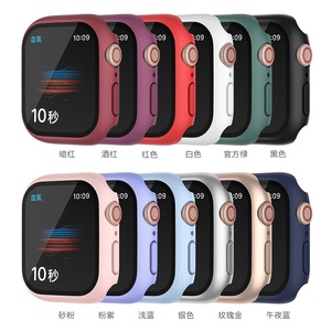 Conjunto de protección Ultra antiarañazos para iWatch serie 1-8, funda protectora de pantalla de cristal para iWatch 38 40 41 42 <span class=keywords><strong>44</strong></span> 45 49mm - Product Image 6