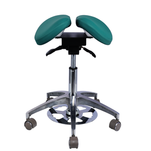 <span class=keywords><strong>Tabouret</strong></span> de dentiste ergonomique en microfibre réglable avec roulettes pour clinique et hôpital, fabriqué à Foshan - Product Image 3