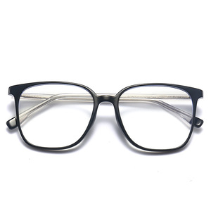 Lunettes anti-lumière bleue carrées pour femmes, design de marque TR90, prix d'usine, grande monture, monture pour verres correcteurs, UV400 - Product Image 5