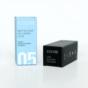 Custom High-End Eco-Friendly Waterproof <strong>Cosmetic</strong> <strong>Box</strong> with Matt Lamination &amp; Embossing for Skincare &amp; Beauty Packaging - Product Image 3