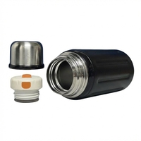 Bouteille isotherme en acier inoxydable de 500 ml pour café et eau, avec sangle de transport, cadeaux d'affaires, design minimaliste