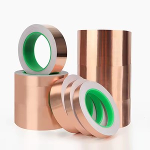 Ruban adhésif conducteur en cuivre GOC de haute qualité pour blindage EMI, répulsif anti-<span class=keywords><strong>escargots</strong></span> et réparation électrique - Product Image 3