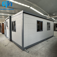 Nouveau design 20Ft 40Ft Shipping Maison mobile modulaire préfabriquée Maison d'habitation en conteneur extensible Villa préfabriquée de luxe