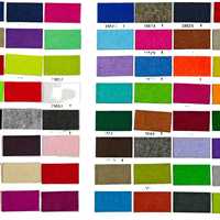 Sac de rangement pliable en feutre polyester imperméable, couleurs assorties, pour stylo, vente directe usine