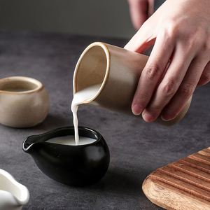Household Coffee and Honey Milk Cups Salad Ateak Sauce Pot Kitchen Tableware Porcelain Seasoning Pot - Product Image 3