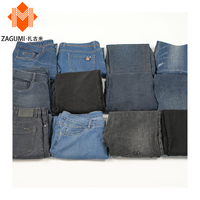 Zagumi Vente en Gros Usine Populaire Prix Bas Vrac 90% Propre Neuf Vêtements Seconde Main Jeans Homme Ropa Usada Para Hombre