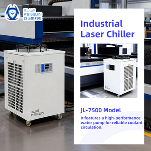 브라질용 JL 7500 레이저 쿨러 2HP 조각기 쿨러 UV 프린터 공랭식 산업용 쿨러 블루 펭귄 저렴한 가격 - Product Image 5