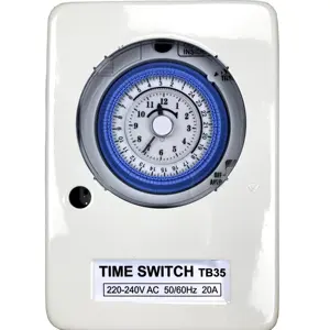 TB35 TB388 Mechanical timer iron shell with battery industrial timer