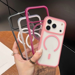 Funda Magnética Transparente para Teléfono, Compatible con iPhone 18 13 14 15 16 17 Pro Max, Carga Inalámbrica, Protección en las Cuatro Esquinas, Venta al Por Mayor - Product Image 4
