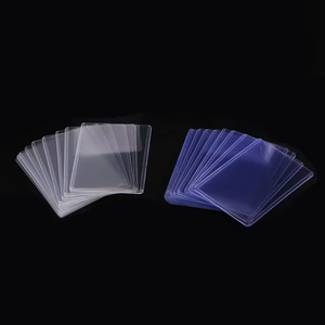 Protège-cartes transparent avec <span class=keywords><strong>film</strong></span> protecteur, support de cartes clair pour photos d'idols, cartes de jeu, cartes de baseball, couverture 35PT - Product Image 5