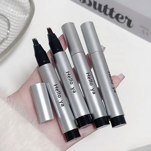 Crayon à sourcils à eau imperméable naturel Tête de brosse multi-broches longue durée Crayon liquide en peluche Racine de sourcils sauvage <span class=keywords><strong>Grippe</strong></span> définitive - Product Image 1