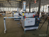 Máquina de Perforación y Fresado de Perfiles de Aluminio CNC |   Centro de Mecanizado de Perfiles de Aluminio para Ventanas, Puertas y Muros Cortina