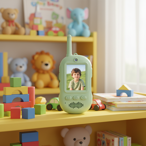 <span class=keywords><strong>Radio</strong></span> bidirectionnelle vidéo légère pour enfants, design portable, facile à transporter pour les voyages et le camping - Product Image 4