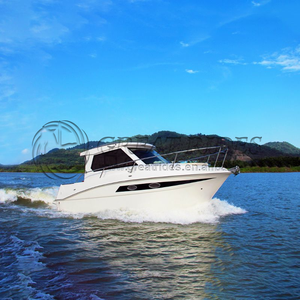 10,98 M/36ft Cuddy Cabin Casco de fibra de vidrio Barco de crucero de lujo Pequeño <span class=keywords><strong>yate</strong></span> de lujo con <span class=keywords><strong>precio</strong></span> bajo - Product Image 5