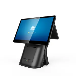 HBAPOS X10 epos system manufacturer 15inch capacitive touch screen pos hardware