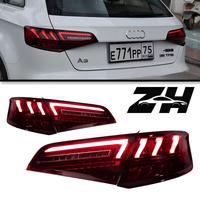 Ensemble de feux arrière LED dynamiques séquentiels de qualité supérieure, de l'ancien au nouveau modèle, pour Audi A3 Hatchback 2013-2019, mise à niveau de style