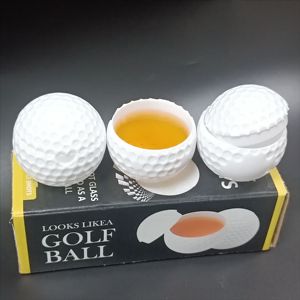 Yuyang 2 OZ novità nuova pallina da Golf a forma di pallina da Golf bottiglia di vetro tazze da festa per Barware a tema unico per gli amanti del Golf - Product Image 5