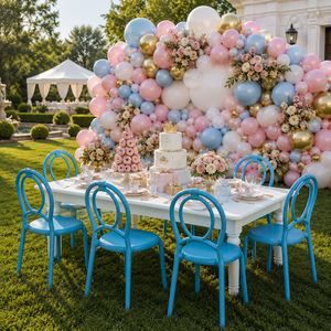 Sedia per Bambini in Plastica OEM con Schienale Rotondo, Sedia da Pranzo Personalizzata per Feste ed Eventi per Bambini a Prezzo di Fabbrica - Product Image 4
