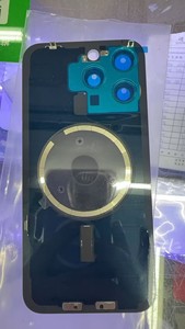 Заднее стекло для iPhone 17 Pro/17 Pro Max/17/16/15/14 с камерой, NFC и беспроводной зарядкой для замены магнитного крепления - Product Image 3