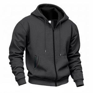 <span class=keywords><strong>Sweat</strong></span>-shirt décontracté à capuche <span class=keywords><strong>zippé</strong></span> <span class=keywords><strong>doublé</strong></span> <span class=keywords><strong>polaire</strong></span> chaud pour <span class=keywords><strong>homme</strong></span>, collection automne-hiver, pour le commerce transfrontalier - Product Image 5