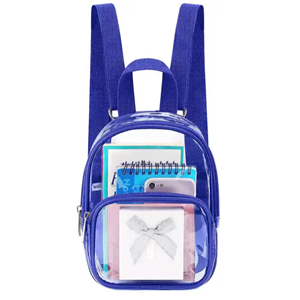 Pvc Transparante Tas Outdoor Sport Reizen Waterdichte <span class=keywords><strong>Mini</strong></span> Clear Rugzak - Product Image 5