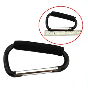 Promotional Multifunctional Custom Logo Bag Aluminum Stainless Steel Clips Carabiner Hook Key Chain