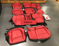 Pour Porsche ensemble complet housse de siège en cuir couleurs personnalisées motifs Logos pour Porsche Cayenne 957 958 9Y0 Panamera 970 971
