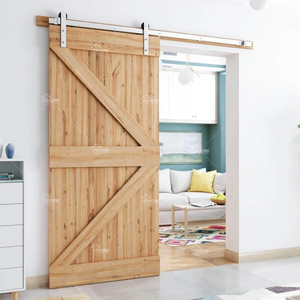 Style français chambre salon insonorisé coulissant en <span class=keywords><strong>bois</strong></span> massif en <span class=keywords><strong>bois</strong></span> rustique <span class=keywords><strong>planche</strong></span> intérieure <span class=keywords><strong>porte</strong></span> <span class=keywords><strong>de</strong></span> grange <span class=keywords><strong>pour</strong></span> ferme - Product Image 5
