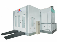 Nouvelle cabine de pulvérisation automobile professionnelle avec chauffage électrique 15kw pour la finition de la carrosserie et le séchage du durcissement