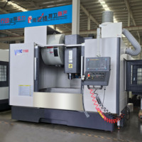 Nouvelle machine de fraisage CNC à 3 axes VMC1160 BT40 à broche unique, commande Fanuc, centre d'usinage vertical pour la découpe industrielle des métaux