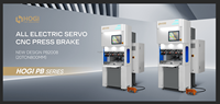 Machine de pliage CNC servo électrique à 3 axes, longueur 800 mm, HOGI ; dotée de la programmation 2D et d'une utilisation simple.