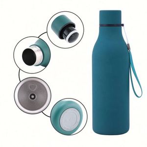 Bouteilles d'eau isothermes personnalisées avec logo promotionnel 550 ml en acier inoxydable pour boissons chaudes et froides, cadeau d'entreprise - Product Image 3