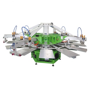 Impresoras Automáticas de Serigrafía para Camisetas de Alta Calidad KC con Precisión de 8 Colores, 380V/3 Fases, Área de Impresión de 500x700mm, 1 Año de Garantía, EE. UU. - Product Image 5