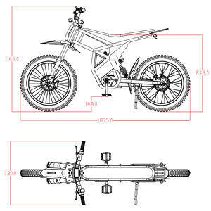 Bicicletas Eléctricas de Montaña GT73 de 2000w con Llantas Gruesas de 48v para Adultos - Product Image 2