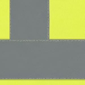 Chaleco <span class=keywords><strong>de</strong></span> Seguridad Industrial Reflectante <span class=keywords><strong>de</strong></span> Alta Visibilidad para Hombre, con Cierre, para Construcción y Almacén, Color Amarillo Clase 2, con Logotipo Personalizado - Product Image 3