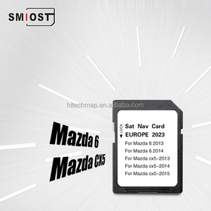 Smiost Memoria SD navig xe CID Tom <span class=keywords><strong>Navigation</strong></span> Thẻ GPS Hệ thống NAV sat cho <span class=keywords><strong>Mazda</strong></span> 6 1L <span class=keywords><strong>CX</strong></span> <span class=keywords><strong>5</strong></span> Châu Âu 8GB - Product Image 2